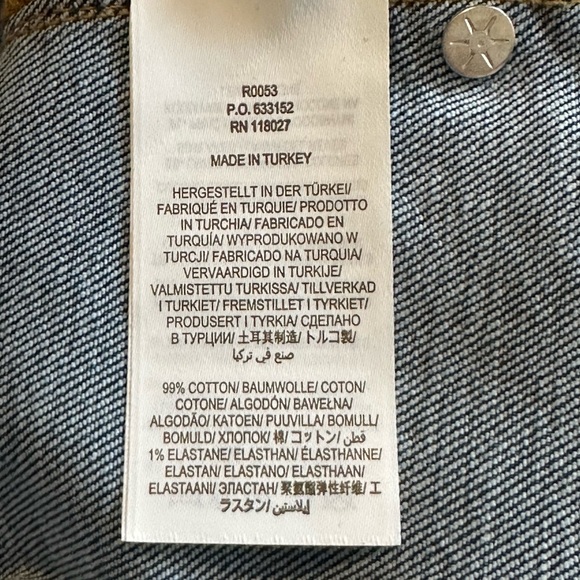 Boden Size 20/22 Zip Front Blue Jeans NWT - Picture 10 of 10